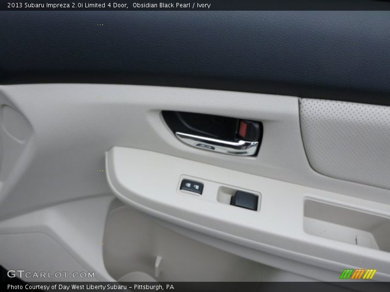 Obsidian Black Pearl / Ivory 2013 Subaru Impreza 2.0i Limited 4 Door