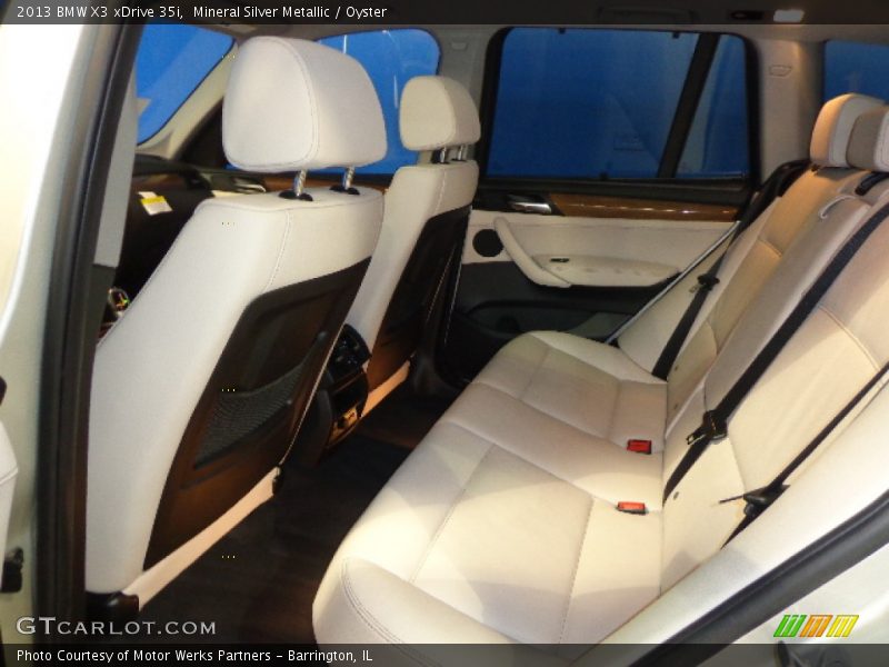 Mineral Silver Metallic / Oyster 2013 BMW X3 xDrive 35i