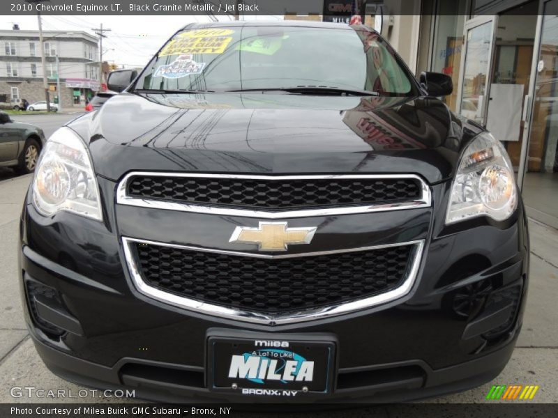 Black Granite Metallic / Jet Black 2010 Chevrolet Equinox LT