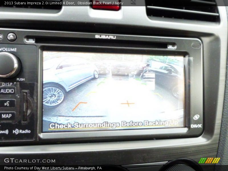 Obsidian Black Pearl / Ivory 2013 Subaru Impreza 2.0i Limited 4 Door