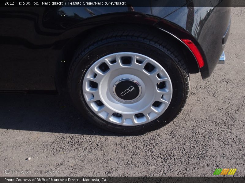 Nero (Black) / Tessuto Grigio/Nero (Grey/Black) 2012 Fiat 500 Pop