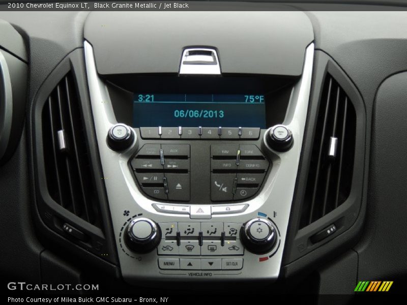 Black Granite Metallic / Jet Black 2010 Chevrolet Equinox LT