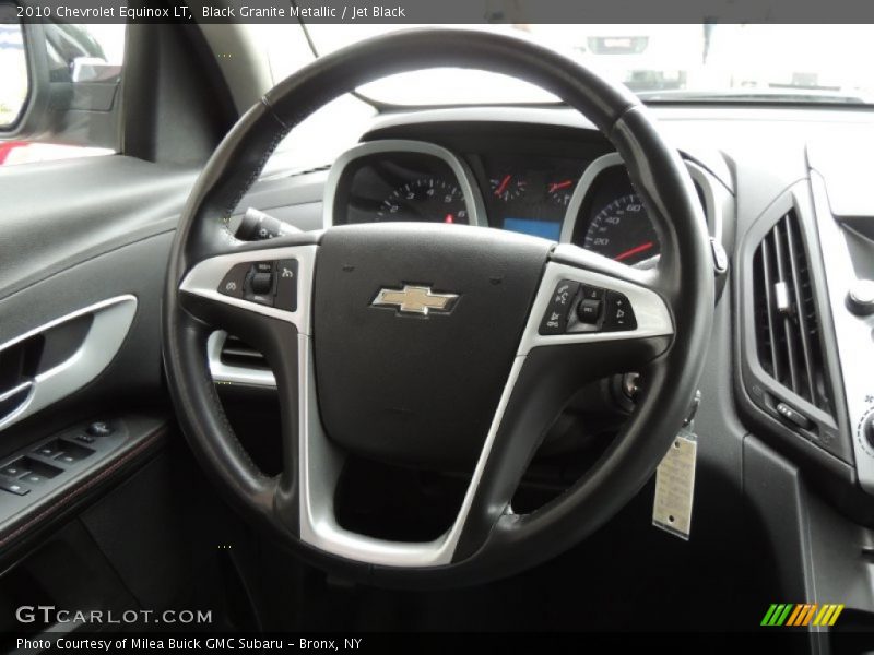 Black Granite Metallic / Jet Black 2010 Chevrolet Equinox LT