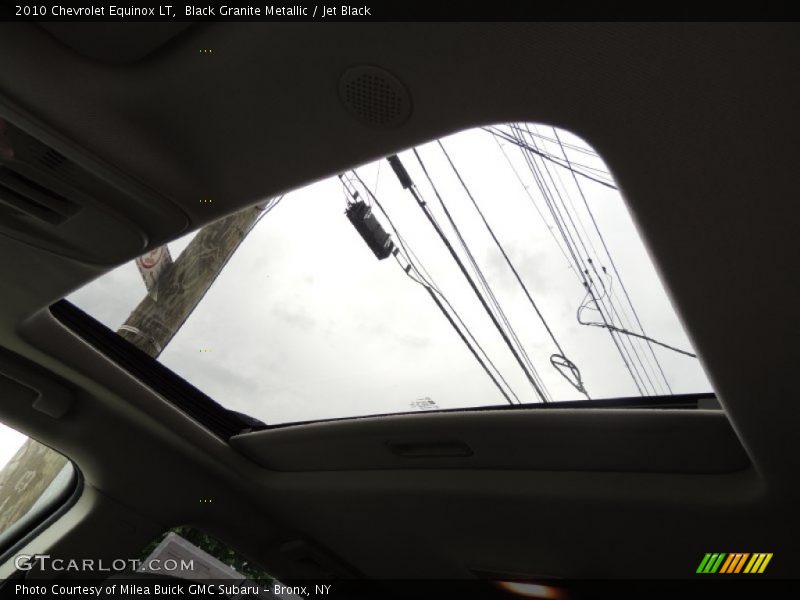 Black Granite Metallic / Jet Black 2010 Chevrolet Equinox LT