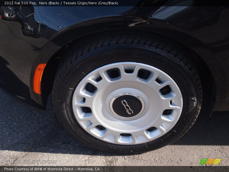 Nero (Black) / Tessuto Grigio/Nero (Grey/Black) 2012 Fiat 500 Pop