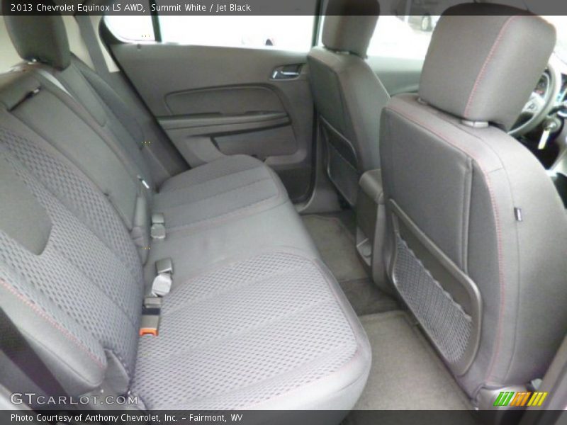 Summit White / Jet Black 2013 Chevrolet Equinox LS AWD