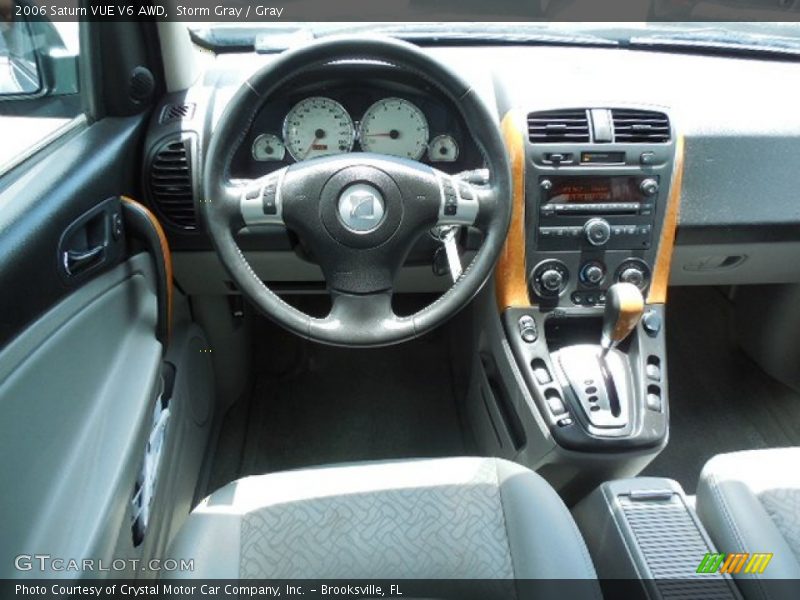 Storm Gray / Gray 2006 Saturn VUE V6 AWD