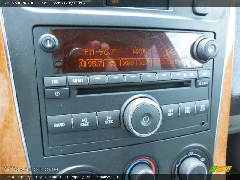 Storm Gray / Gray 2006 Saturn VUE V6 AWD