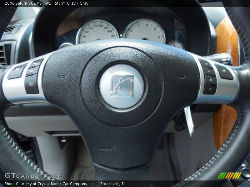 Storm Gray / Gray 2006 Saturn VUE V6 AWD