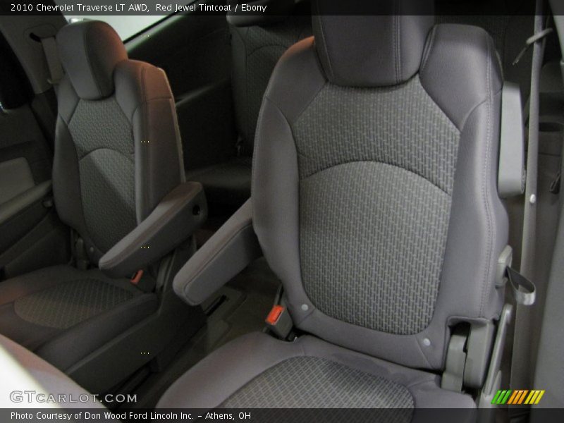Red Jewel Tintcoat / Ebony 2010 Chevrolet Traverse LT AWD