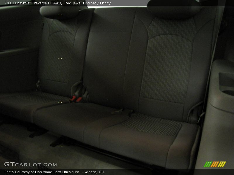 Red Jewel Tintcoat / Ebony 2010 Chevrolet Traverse LT AWD