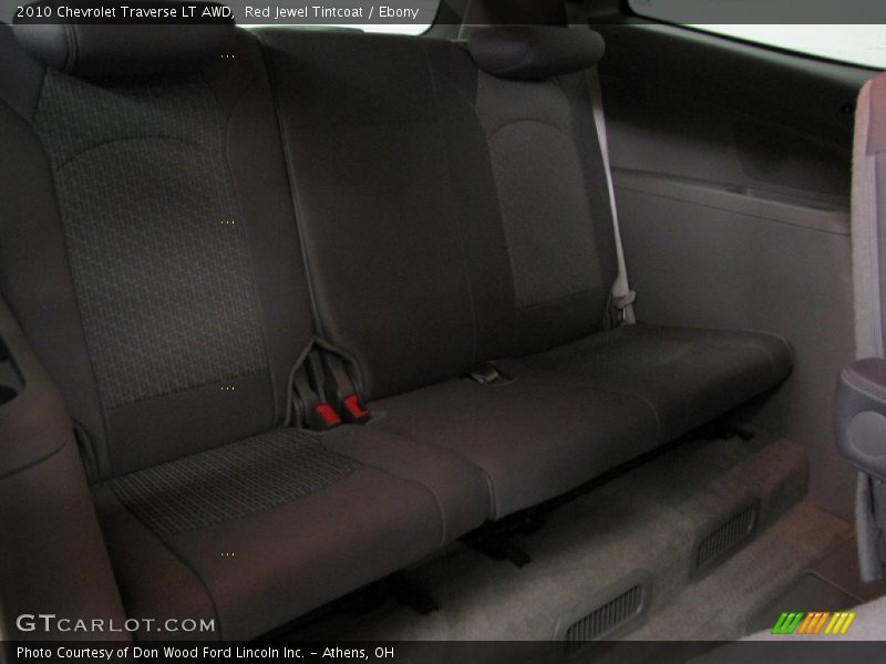 Red Jewel Tintcoat / Ebony 2010 Chevrolet Traverse LT AWD