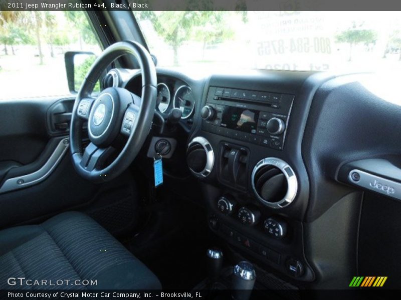 Black / Black 2011 Jeep Wrangler Rubicon 4x4