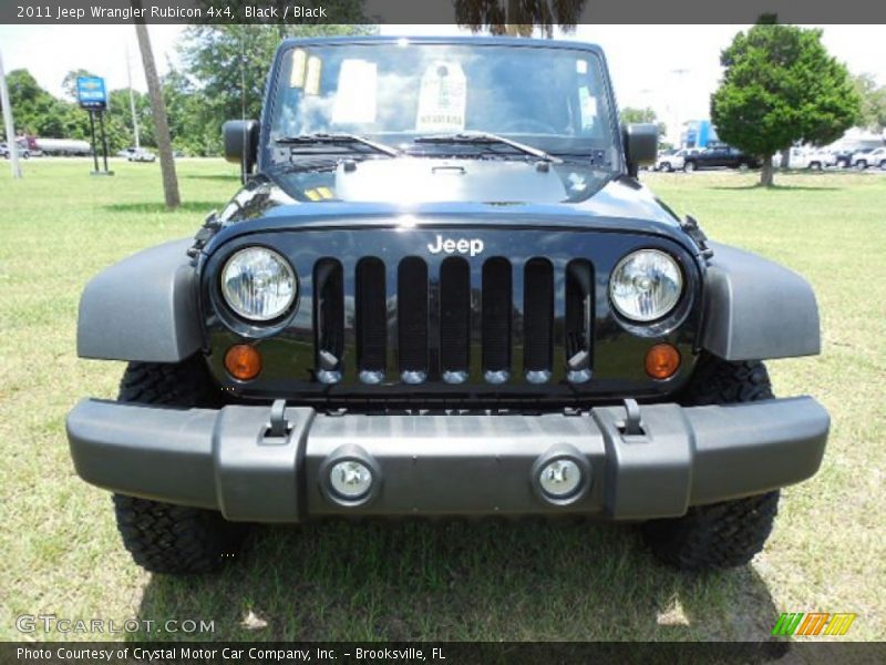 Black / Black 2011 Jeep Wrangler Rubicon 4x4