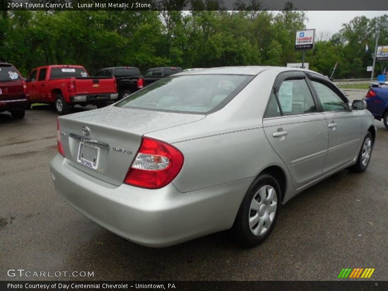 Lunar Mist Metallic / Stone 2004 Toyota Camry LE