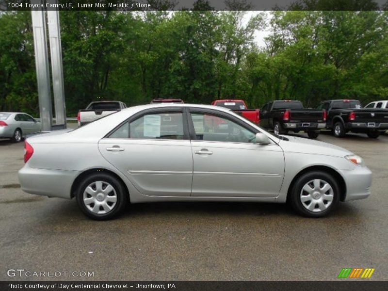 Lunar Mist Metallic / Stone 2004 Toyota Camry LE
