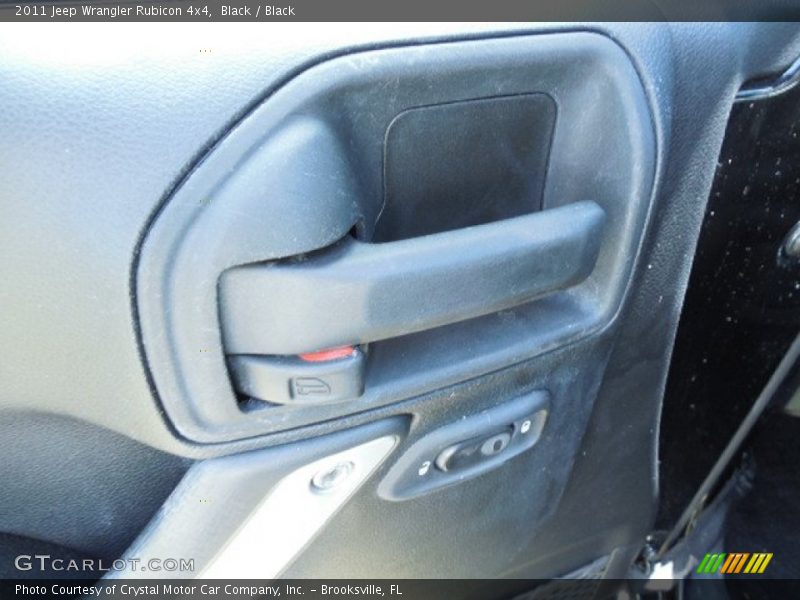 Black / Black 2011 Jeep Wrangler Rubicon 4x4