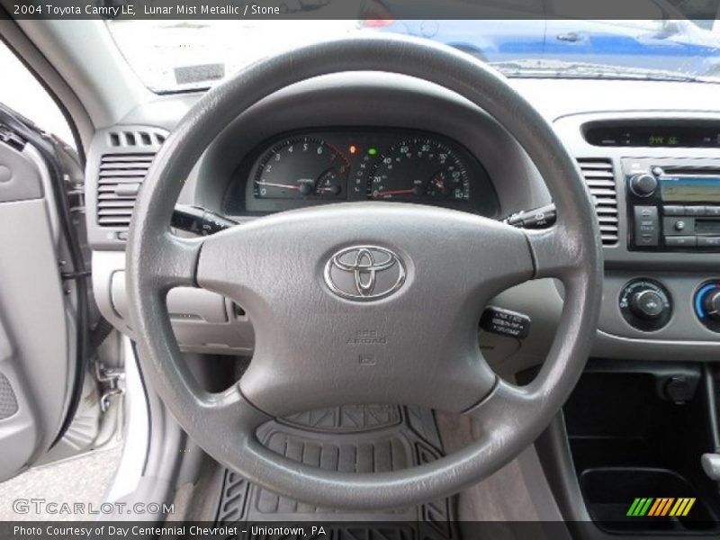 Lunar Mist Metallic / Stone 2004 Toyota Camry LE