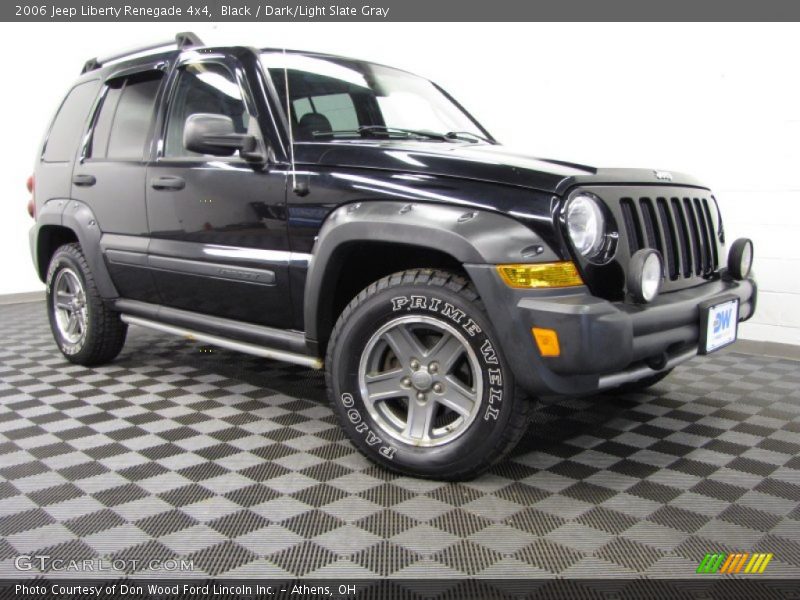 Black / Dark/Light Slate Gray 2006 Jeep Liberty Renegade 4x4