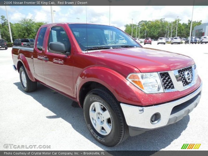 Red Brawn / Desert 2006 Nissan Frontier SE King Cab