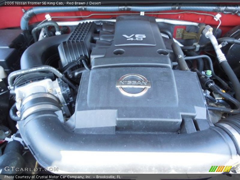 Red Brawn / Desert 2006 Nissan Frontier SE King Cab