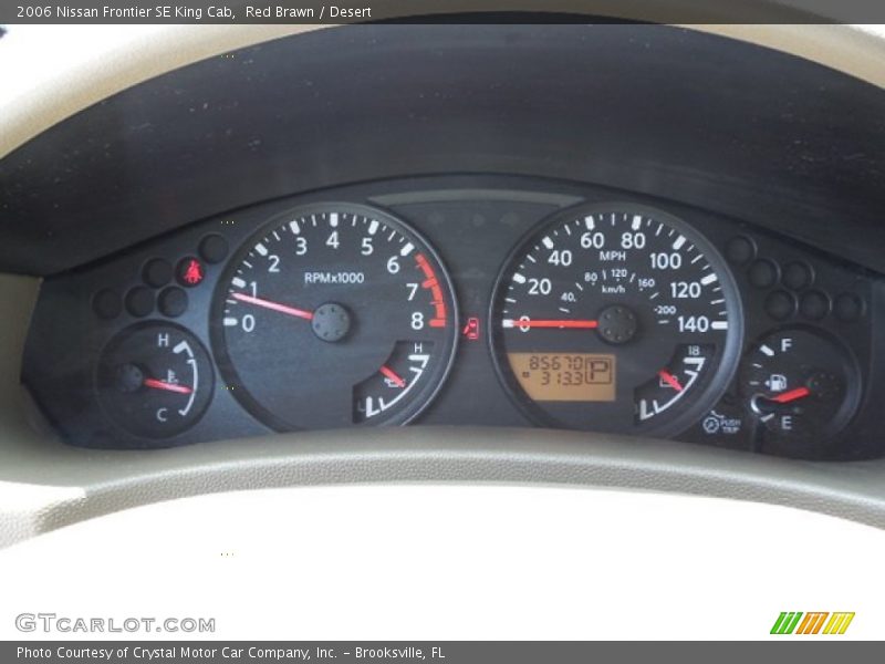 Red Brawn / Desert 2006 Nissan Frontier SE King Cab
