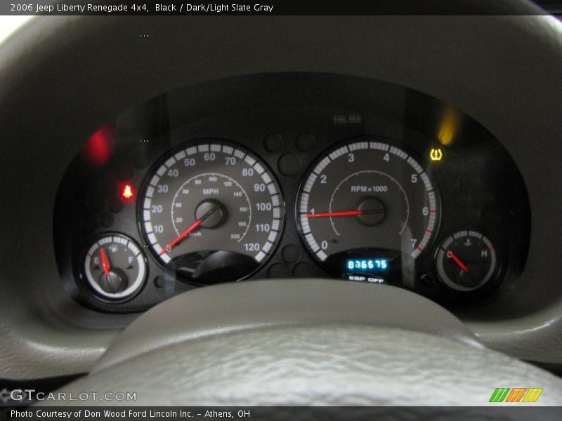 Black / Dark/Light Slate Gray 2006 Jeep Liberty Renegade 4x4