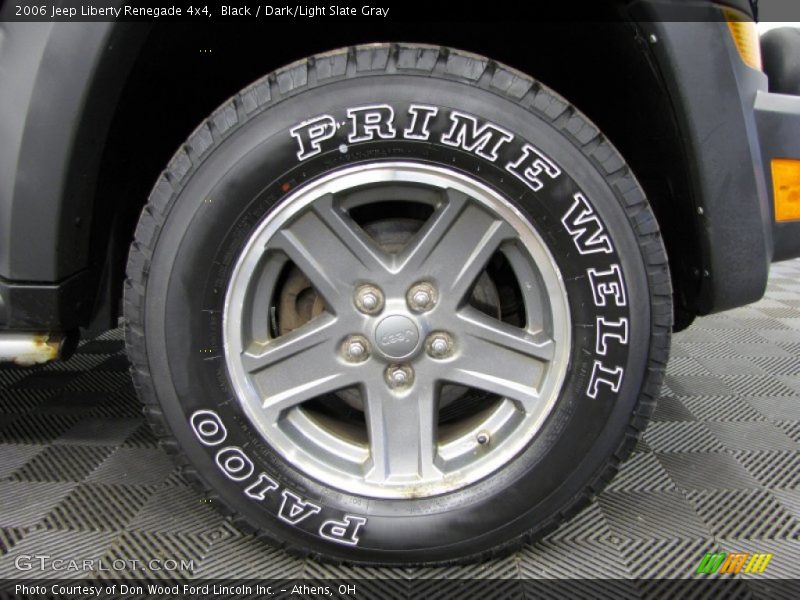 Black / Dark/Light Slate Gray 2006 Jeep Liberty Renegade 4x4