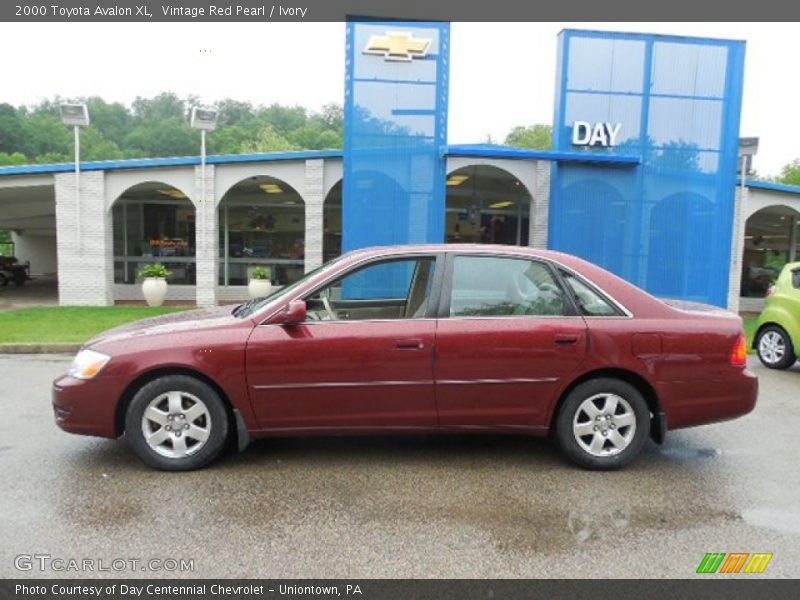 Vintage Red Pearl / Ivory 2000 Toyota Avalon XL