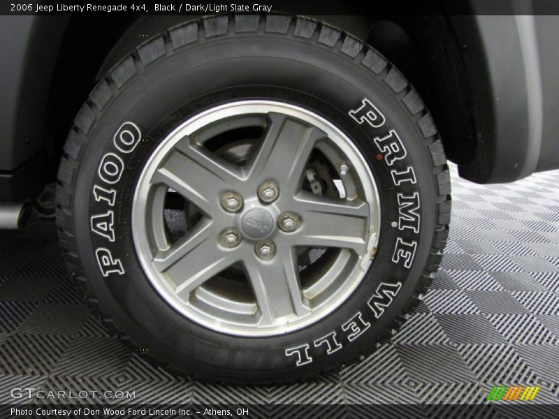 Black / Dark/Light Slate Gray 2006 Jeep Liberty Renegade 4x4