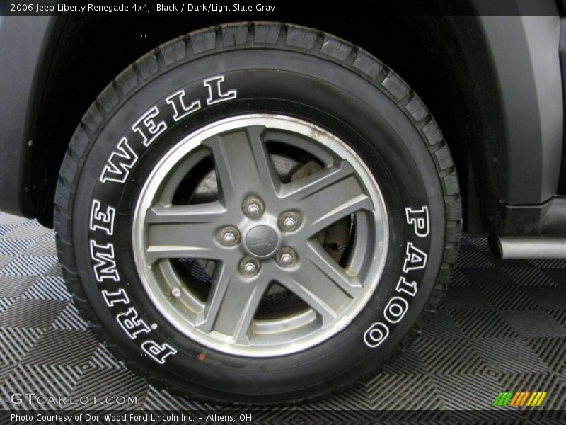 Black / Dark/Light Slate Gray 2006 Jeep Liberty Renegade 4x4