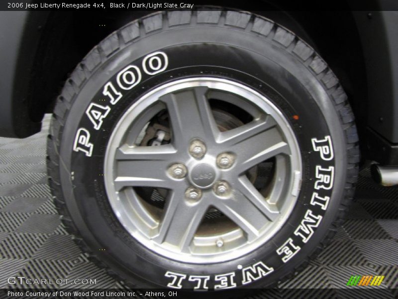 Black / Dark/Light Slate Gray 2006 Jeep Liberty Renegade 4x4