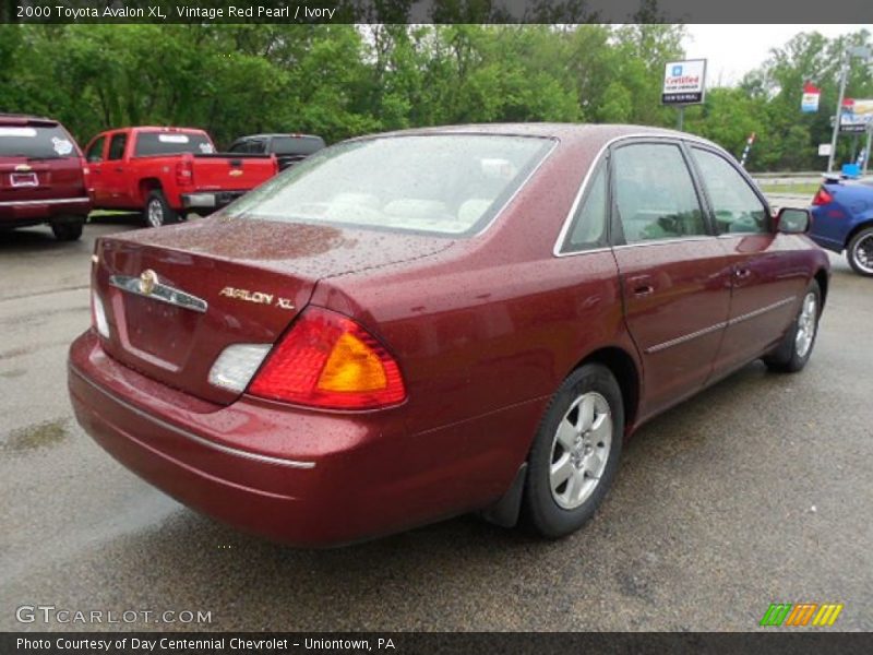 Vintage Red Pearl / Ivory 2000 Toyota Avalon XL
