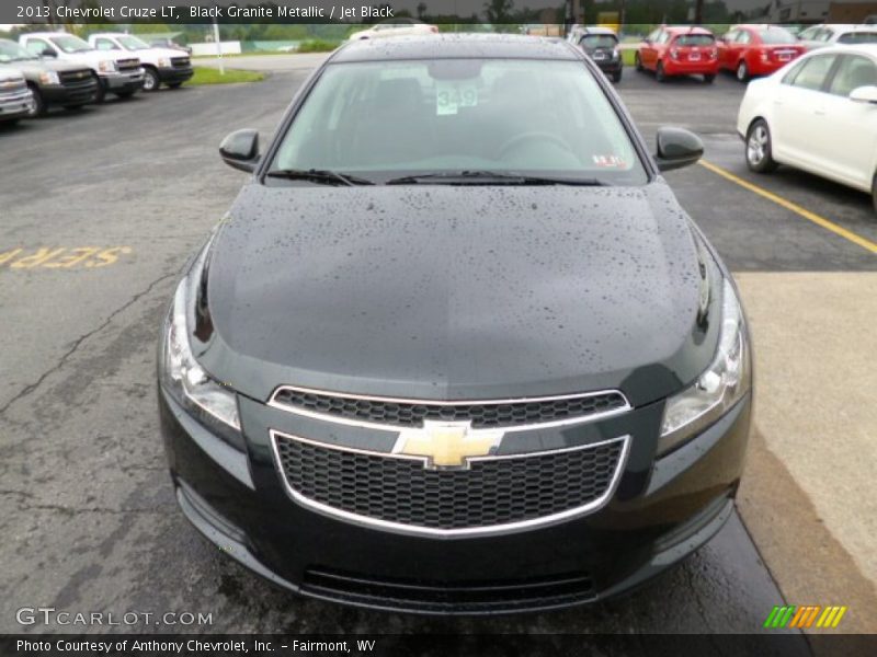 Black Granite Metallic / Jet Black 2013 Chevrolet Cruze LT