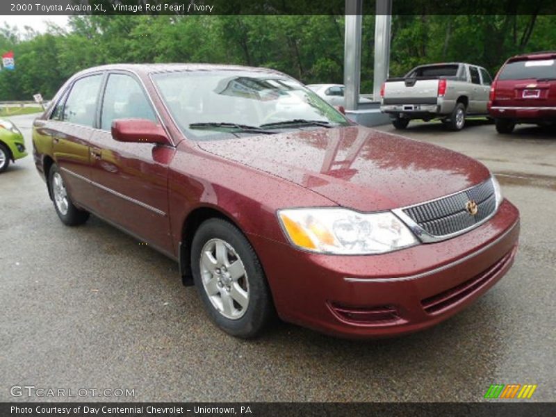 Vintage Red Pearl / Ivory 2000 Toyota Avalon XL