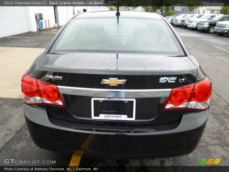 Black Granite Metallic / Jet Black 2013 Chevrolet Cruze LT