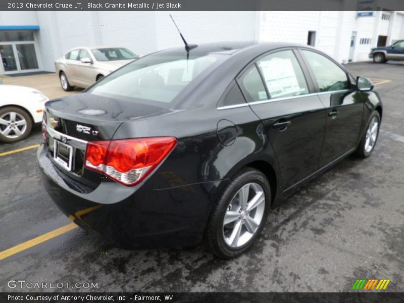 Black Granite Metallic / Jet Black 2013 Chevrolet Cruze LT