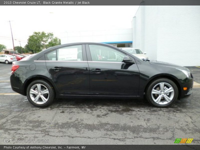 Black Granite Metallic / Jet Black 2013 Chevrolet Cruze LT