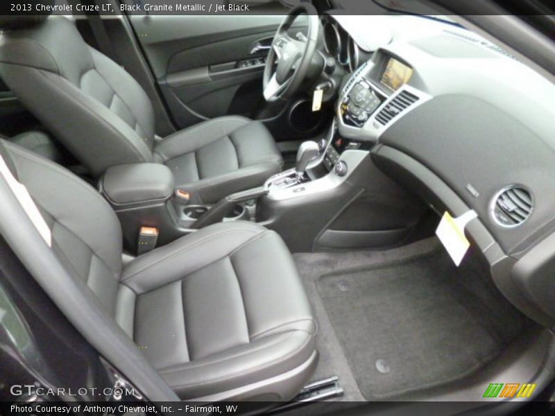 Black Granite Metallic / Jet Black 2013 Chevrolet Cruze LT