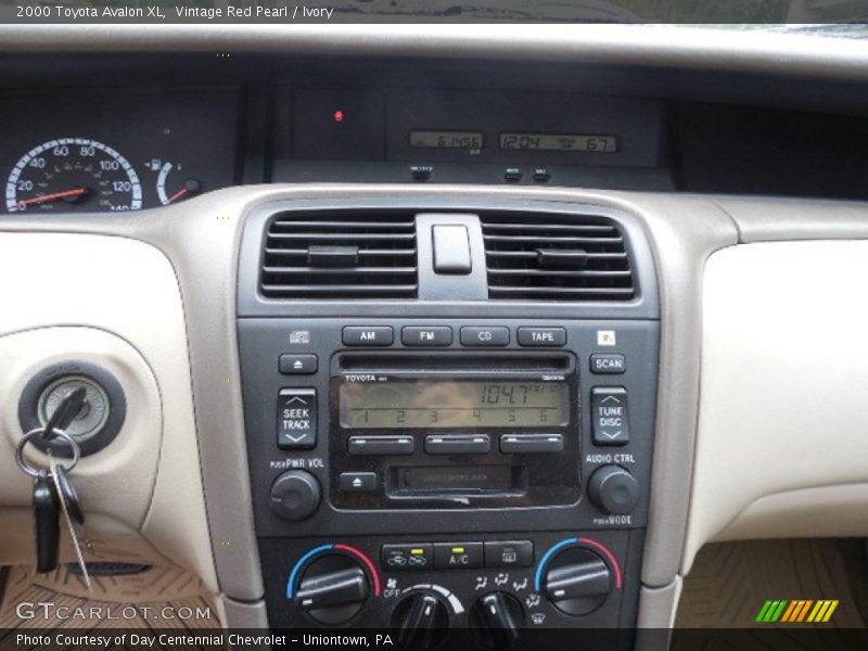 Vintage Red Pearl / Ivory 2000 Toyota Avalon XL