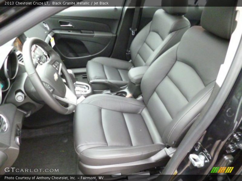 Black Granite Metallic / Jet Black 2013 Chevrolet Cruze LT