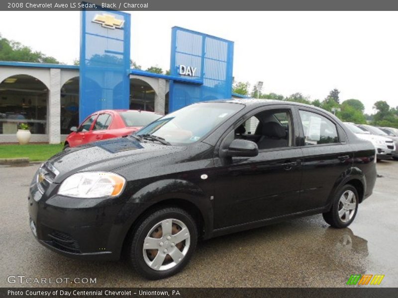 Black / Charcoal 2008 Chevrolet Aveo LS Sedan