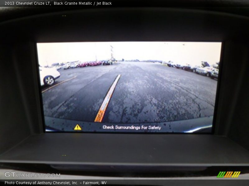 Black Granite Metallic / Jet Black 2013 Chevrolet Cruze LT