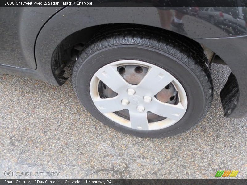 Black / Charcoal 2008 Chevrolet Aveo LS Sedan