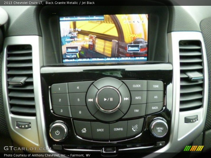 Black Granite Metallic / Jet Black 2013 Chevrolet Cruze LT