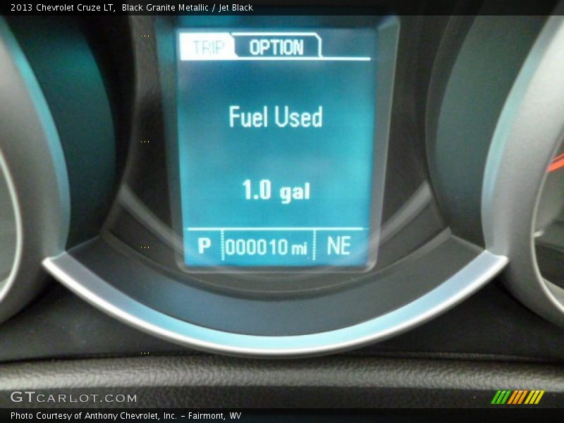 Black Granite Metallic / Jet Black 2013 Chevrolet Cruze LT