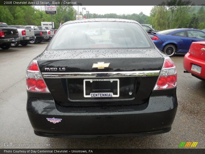 Black / Charcoal 2008 Chevrolet Aveo LS Sedan