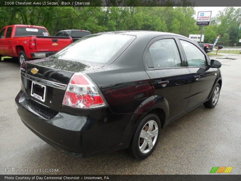 Black / Charcoal 2008 Chevrolet Aveo LS Sedan