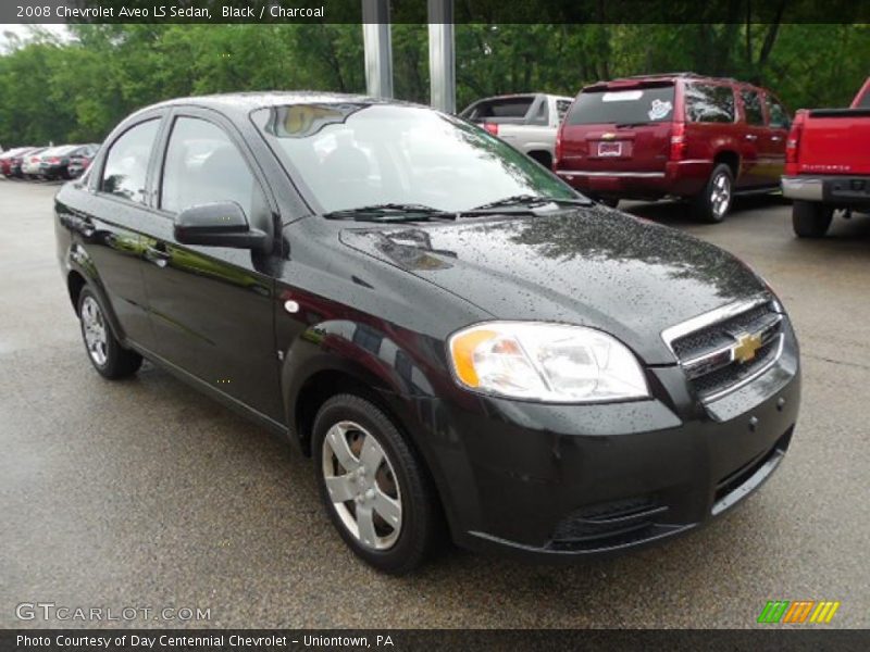 Black / Charcoal 2008 Chevrolet Aveo LS Sedan