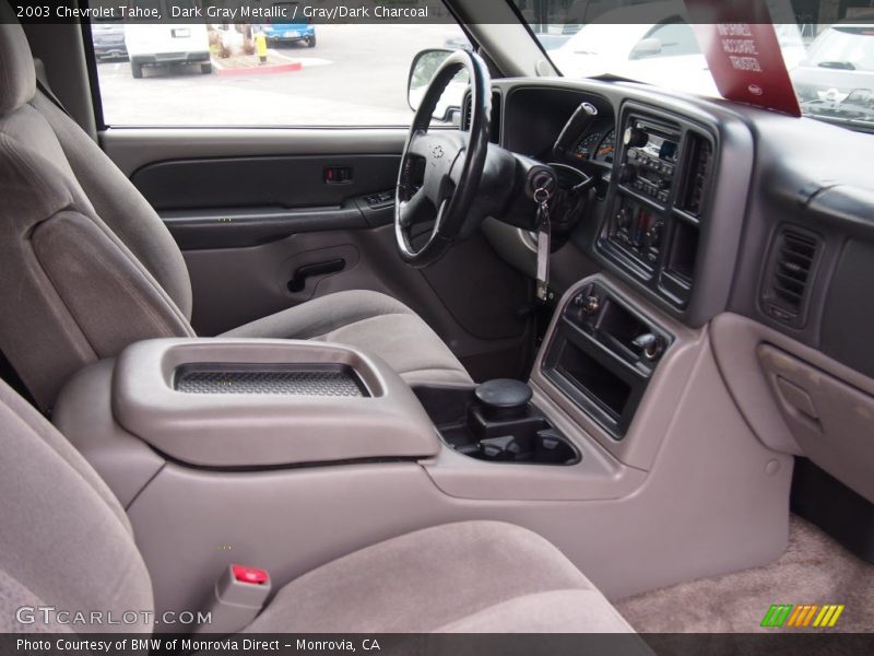 Dark Gray Metallic / Gray/Dark Charcoal 2003 Chevrolet Tahoe